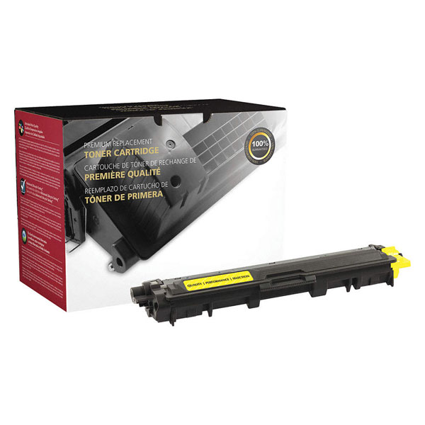 CIG Remanufactured High Yield Yellow Toner Cartridge for HL-3140CW, 3170CDW, 3180CDW, MFC-9130CDW, 9330CDW, 9340CDW (Alternative for Brother TN225Y) (2,200 Yield)