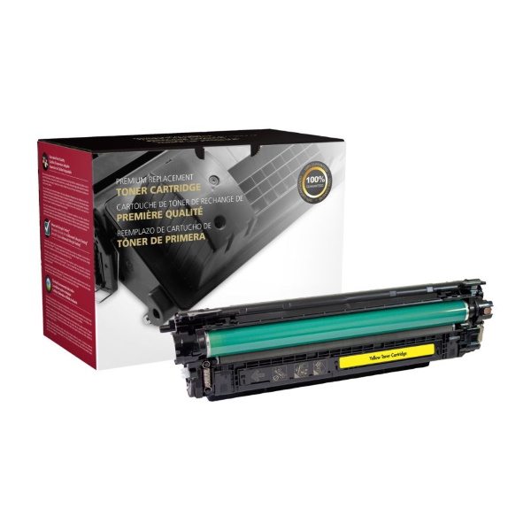 CIG Remanufactured Yellow Toner Cartridge for Color LaserJet Enterprise M553DN, M553N, M553X; MFP M577C, M577DN. M577F, M557Z (Alternative for HP CF362A) (5,000 Yield)