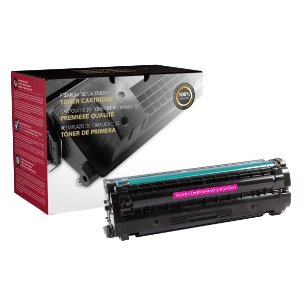 CIG Remanufactured High Yield Magenta Toner Cartridge for CLP-680DW, CLP-680ND, CLX-6260FD, CLX-6260FW (Alternative for Samsung CLT-M506L, CLT-M506S) (3,500 Yield)