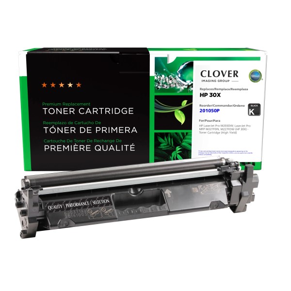 CIG Remanufactured High Yield Toner Cartridge for LJ Pro M203DW; LaserJet Pro MFP M227FDN, M227FDW (Alternative for HP CF230X, 30X) (3,500 Yield)