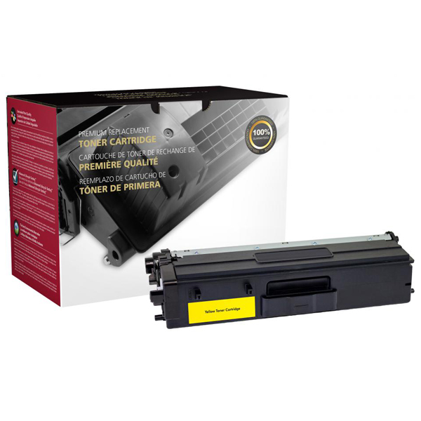 CIG Remanufactured Extra High Yield Yellow Toner Cartridge for HL-L8360CDW, HL-L8360CDWT, HL-L9310CDW; MFC-L8900CDW, MFC-L9570CDW, MFC-L9570CDWT (Alternative for Brother TN436Y) (6,500 Yield)