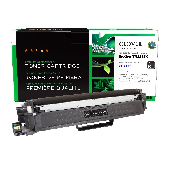 CIG Remanufactured Black Toner Cartridge for Brother HL-L3210CW, HL-L3230CDW, HL-L3270CDW, HL-L3290CDW; MFC-L3710CW, MFC-L3750CDW, MFC-L3770CDW (Alternative for Brother TN223BK) (1,400 Yield)