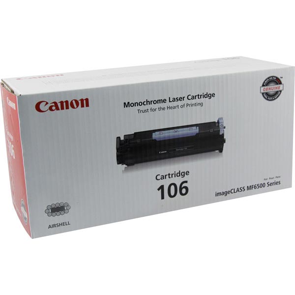 Canon (106) imageCLASS MF6530 MF6540 MF6550 MF6560 MF6580 Toner Cartridge (5000 Yield)