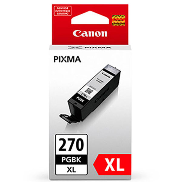 Canon (PGI-270XL) PIXMA MG5720 MG5721 MG5722 MG6820 MG6821 MG6822 MG7720 High Yield Pigment Black Ink Cartridge (22.2ml)