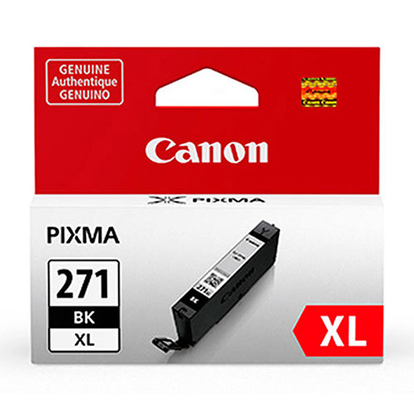 Canon (CLI-271XL) PIXMA MG5720 MG5721 MG5722 MG6820 MG6821 MG6822 MG7720 High Yield Black Ink Cartridge (10.8ml)