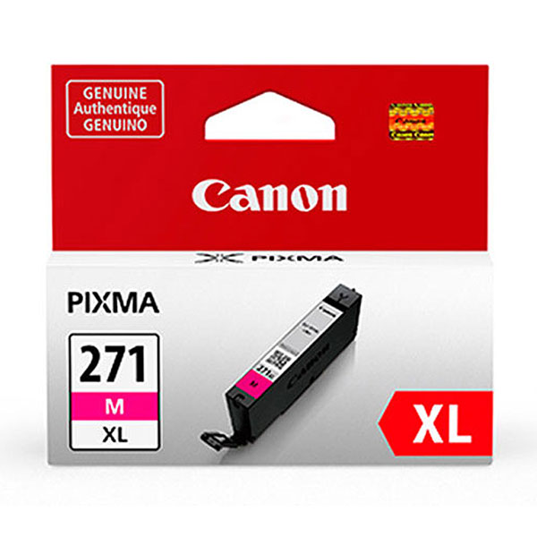Canon (CLI-271XL) PIXMA MG5720 MG5721 MG5722 MG6820 MG6821 MG6822 MG7720 High Yield Magenta Ink Cartridge (10.8ml)