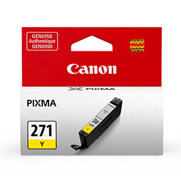 Canon (CLI-271) PIXMA MG5720 MG5721 MG5722 MG6820 MG6821 MG6822 MG7720 Yellow Ink Cartridge (6.5ml)