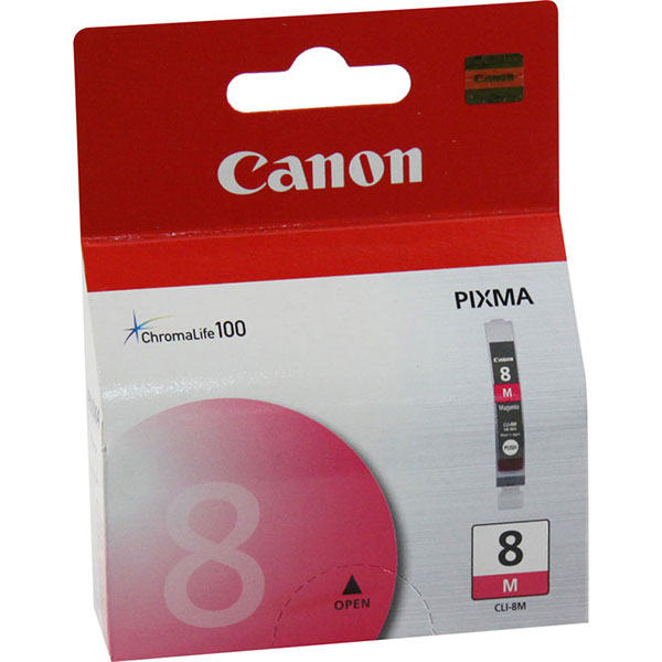 Canon (CLI-8M) iP330 3500 4200 4300 4500 5200 6600D 6700D MP 500 510 520 530 600 610 800 800R 810 830 950 960 970 MX 700 850 PIXMA Pro9000 Pro9000 Mark II Magenta Ink Tank