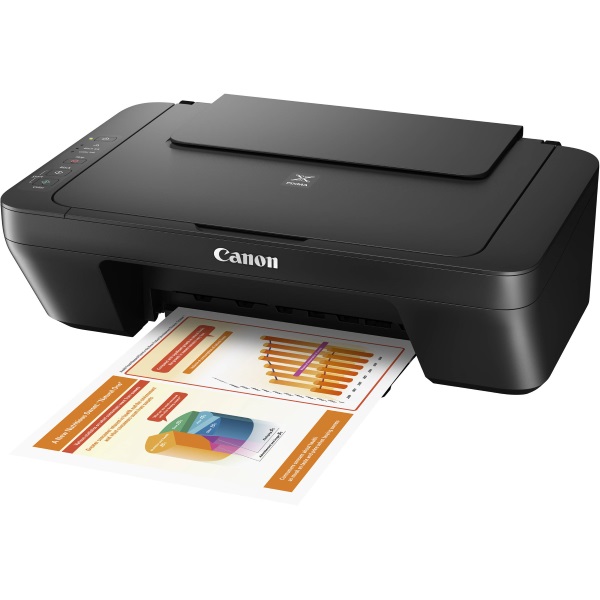 Canon PIXMA MG2525 Inkjet Printer (8.0 ipm Blk/4.0 ipm Clr) (600 x 600 dpi) (p/c/s) (60 Sheet Standard) (20 Sheet 4x6) (8.5" x 11.7") (USB)