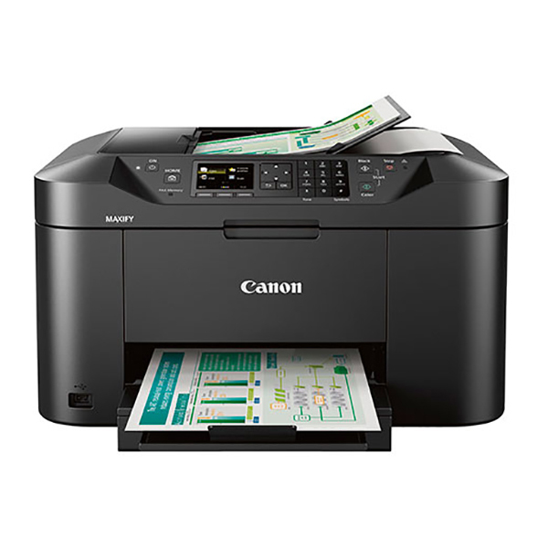 Canon MAXIFY MB2120 Color Inkjet MFP (19 ppm Mono/13 ppm Color) (8.5" x 14") (600 x 1200 dpi) (Max Duty Cycle 20000 Pages) (p/s/c/f) (Duplex) (USB) (Wireless) (250 Sheet Input Tray) (50 Sheet ADF)