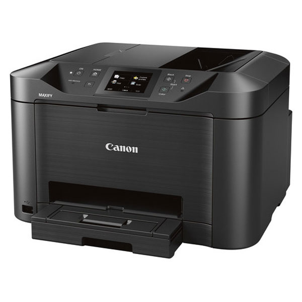 Canon MAXIFY MB5120 Small Office All In One (24 ipm Blk/15.5 ipm Color) (600 x 1200 dpi) (p/s/c/f) USB) (Ethernet) (Wireless) (Duty Cycle 30000) (Standard 250 Sheet) (50 Sheet ADF)