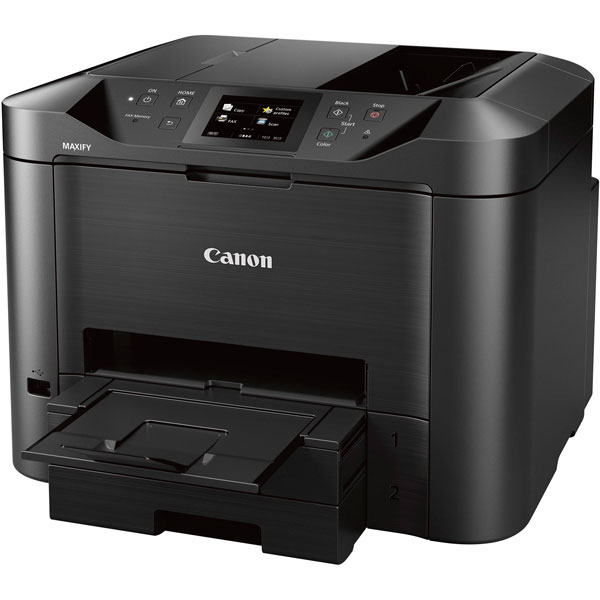 Canon MAXIFY MB5420 Small Office All In One (24 ipm Blk/15.5 ipm Color) (600 x 1200 dpi) (p/s/c/f) USB) (Ethernet) (Wireless) (Duty Cycle 30000) (Standard 250 Sheet) (50 Sheet ADF)