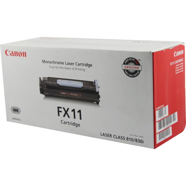Canon (FX-11) LaserCLASS 810, 830 Toner Cartridge (4,500 Yield)
