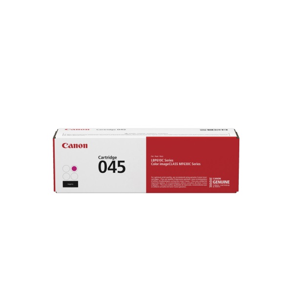 Canon (CRG-045) Color imageCLASS LBP612Cdw, MF632Cdw, MF634Cdw (Magenta) Toner Cartridge (1,300 Yield)