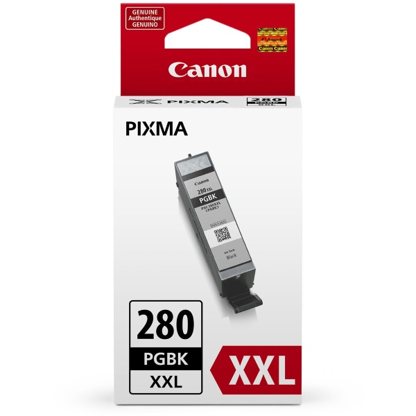 Canon (PGI-280) PIXMA TS8120, TS6120, TR7520, TR8520, TS9120 XXL Pigment Black Ink Tank (600 Yield)