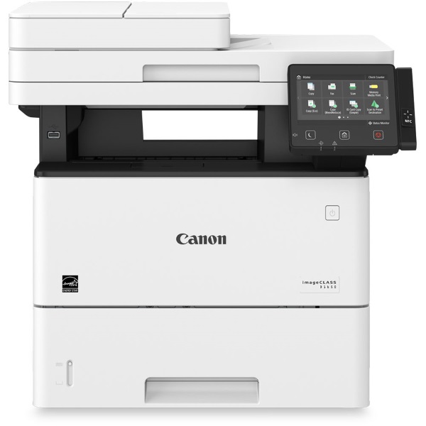 Canon imageCLASS D1650 Mono MFP Laser Printer (45 ppm) (1 GB) (600 x 600 dpi) (8.5" x 14") (p/s/c/f) (Duplex) (USB) (Ethernet) (Wireless) (Touchscreen) (550 Sheet Input) (100 MPT) (ES)
