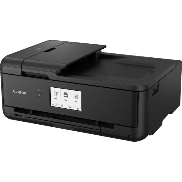 Canon PIXMA TS9520 Color Inkjet All-In-One Printer (21 ipm) (4800 x 1200) (p/s/c) (Duplex) (USB) (Ethernet) (Wireless) (Touchscreen) (100 Sheet Input Tray) (Energy Star)