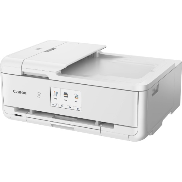 Canon PIXMA TS9521C Crafter's All-In-One Printer (21 ipm) (4800 x 1200) (p/s/c) (Duplex) (USB) (Ethernet) (Wireless) (Touchscreen) (100 Sheet Input Tray) (Energy Star)