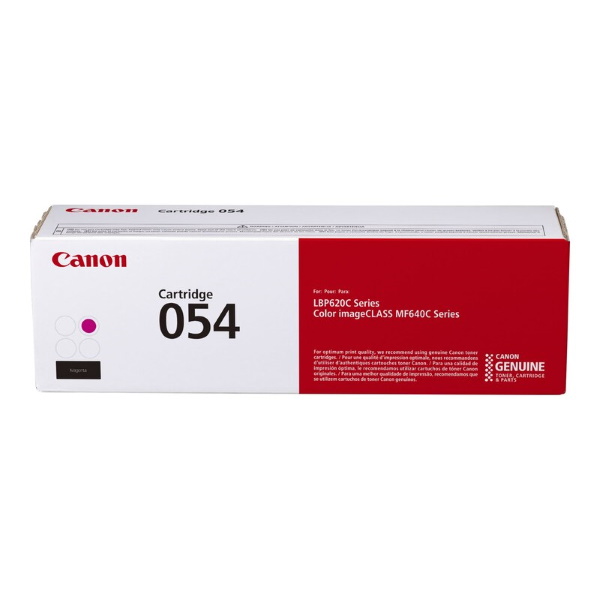 Canon (CRG-054 M) Color imageCLASS LBP622Cdw, LBP623Cdw, MF641Cdw, MF642Cdw, MF644Cdw Magenta Toner Cartridge (1,200 Yield)