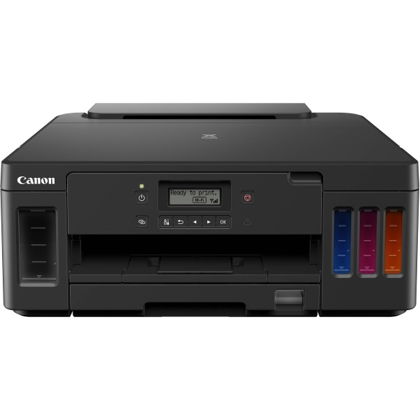 Canon PIXMA G5020 Wireless MegaTank Inkjet Printer (13 ipm Black/6.8 ipm Color) (8" x 10") (4800 x 1200 dpi) (Duplex) (Duty 5000) (USB) (Ethernet) (Wireless) (250 Sheet Input) (ES)