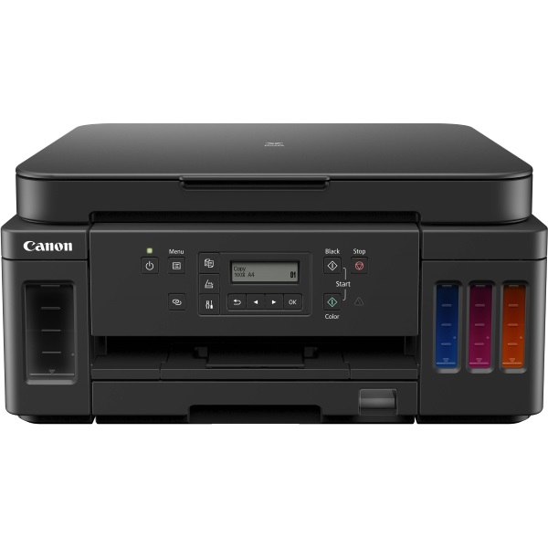 Canon PIXMA G6020 Wireless MegaTank Inkjet All In One Printer (13 ipm Black/6.8 ipm Color) (8" x 10") (4800 x 1200 dpi) (Duplex) (Duty 5000) (USB) (Ethernet) (Wireless) (p/s/c) (250 Sheet Input) (ES)