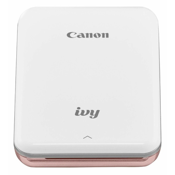 Canon IVY Mini Photo Printer (Rose Gold) (50 ipm) (64 MB) (314  x 400 dpi) (2" x 3") (Bluetooth) (10 Sheet Output Tray) (Borderless Printing) (Automatic Paper Sensor)