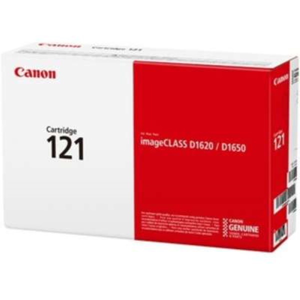 Canon (CRG-121) imageCLASS D1650, D1620 Black Toner Cartridge (5,000 Yield)