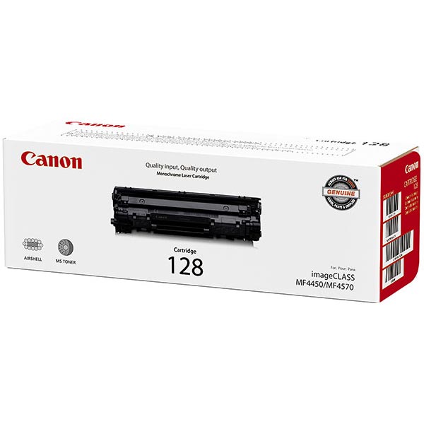 Canon (CRG-128) Faxphone L100 L190 imageCLASS D530 D550 MF4450 MF4570dn MF4570dw MF4770n MF4880dw MF4890dw Toner Cartridge (2100 Yield)