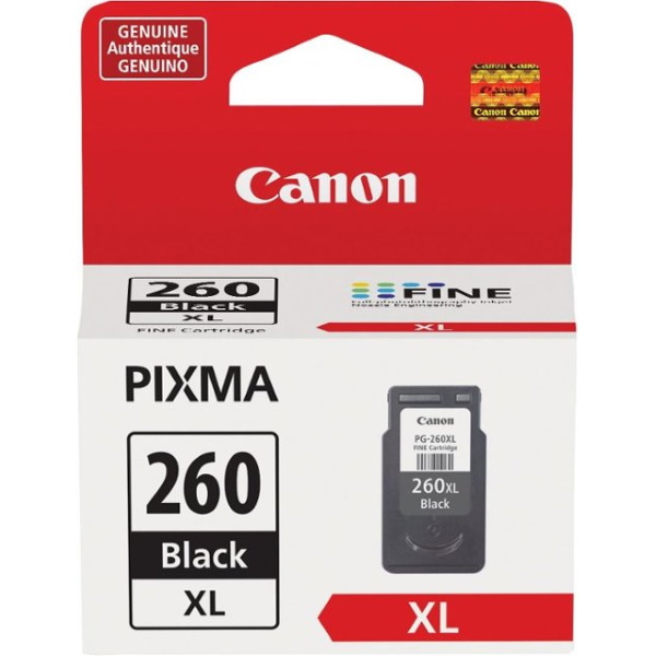 Canon (PG-260 XL) PIXMA TS5320 Black Ink Cartridge (400 Yield)