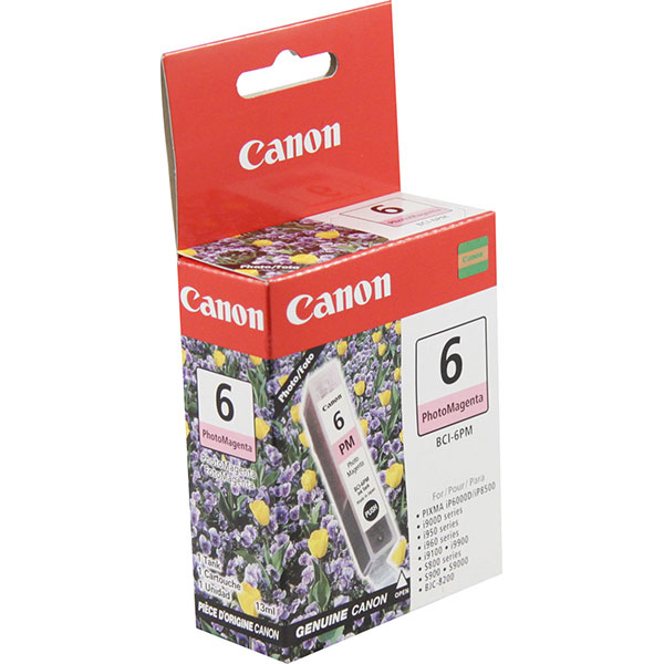 Canon (BCI-6PM) BJC 8200, i900D, i950, i960, i9100, i9900, iP6000D, iP8500, S800, S820, S820D, S830D, S900, S9000 Photo Magenta Ink Tank