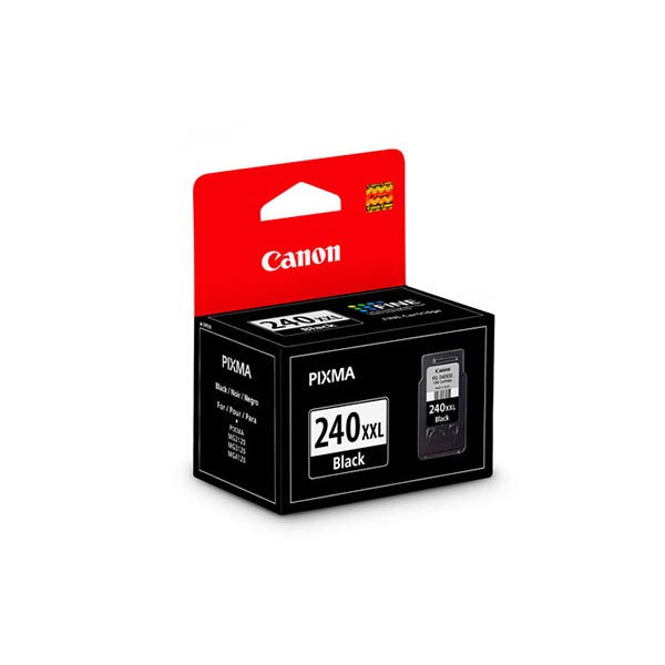 Canon (PG-240XXL) PIXMA MG2120, MG2220, MG3120, MG3220, MG3520, MG4120, MG4220, MX372, MX392, MX432, MX452, MX472, MX512, MX522, MX532 Extra High Yield Black Ink Cartridge (600 Yield)