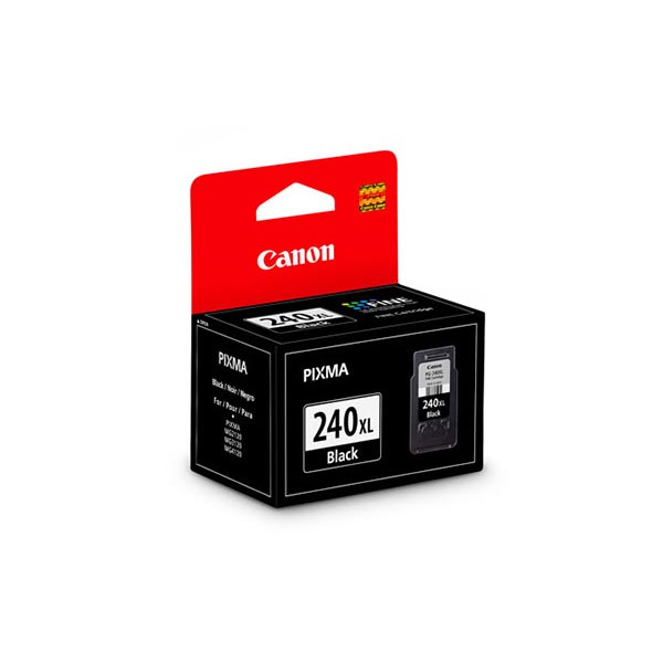 Canon (PG-240XL) PIXMA MG2120, MG2220, MG3120, MG3220, MG3520, MG3620, MG4120, MG4220, MX372, MX392, MX432, MX452, MX472, MX512, MX522, MX532 High Yield Black Ink Cartridge (300 Yield)