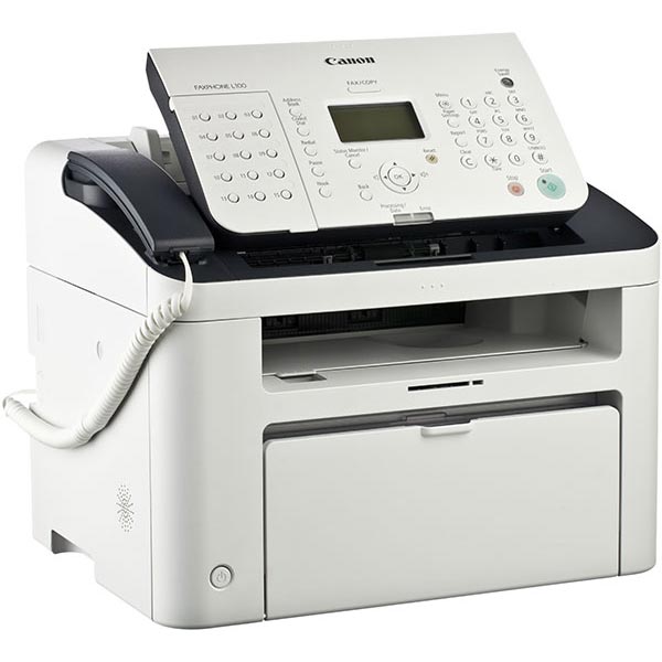 Canon Faxphone L100 Mono Laser MFP (19 ppm Print) (12 cpm Copy) (64 MB) (8.5" x 14") (1200 x 600 dpi) (Max Duty Cycle 8000 Pages) (p/c/f) (USB) (Energy Star) (150 Sheet Input Capacity) (30 Sheet ADF)
