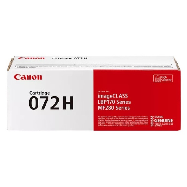 Canon (CRG-072H) imageCLASS MF287dw, MF289dw, MF284dw, LBP172dw High Yield Black Toner Cartridge (4,100 Pages)