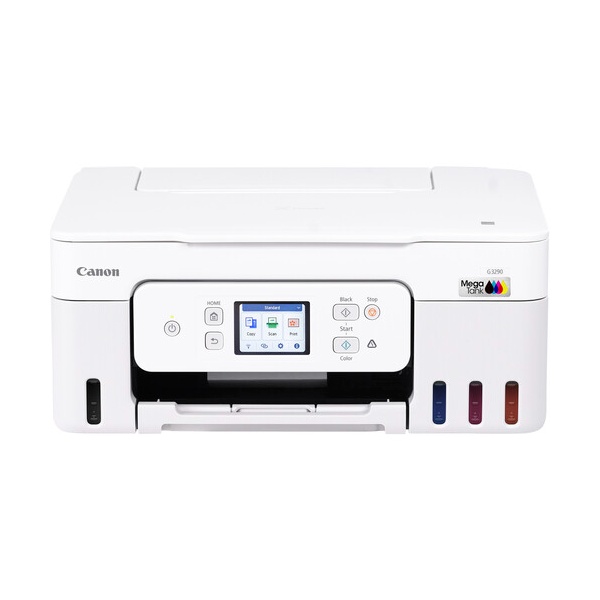 Canon PIXMA G3290 Wireless MegaTank All-in-One Printer (4800 x 1200 dpi) (11 ipm Black / 6 ipm Color) (8.5 x 14") (USB) (Wireless)