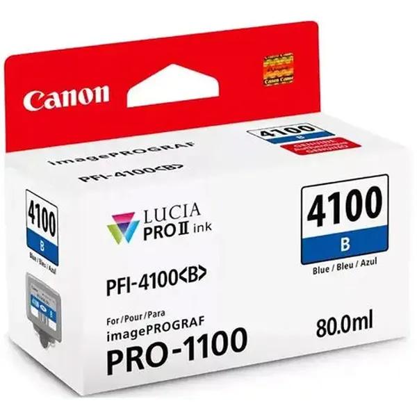 Canon (PFI-4100) imagePROGRAF PRO-1100 Blue Ink Tank (80mL)