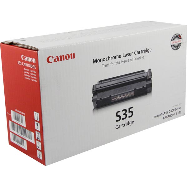 Canon (S35) Faxphone L170, imageCLASS D320, D340 Toner Cartridge (3,500 Yield)