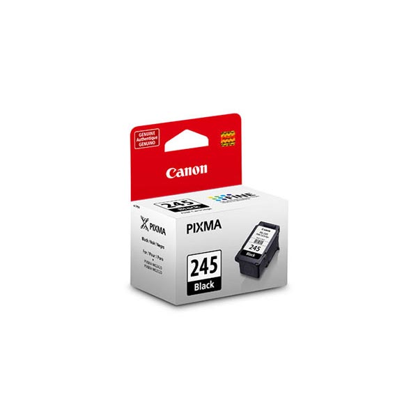 Canon (PG-245) PIXMA iP2820, MG2420, MG2520, MG2920, MG2924, MX492 Black Ink Cartridge (180 Yield)