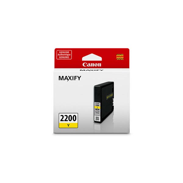 Canon (PGI-2200) MAXIFY IB4020, MB5020 Yellow Ink Tank (700 Yield)