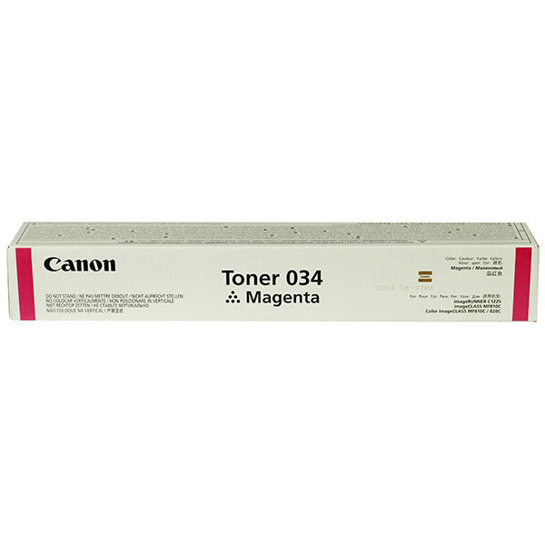 Canon (CRG-034) imageCLASS MF810Cdn, MF820Cdn Magenta Toner Cartridge (7,300 Yield)