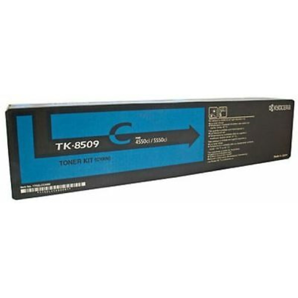 Kyocera (TK-8509C) CS4550ci CS4551ci CS5550ci CS5551ci Cyan Toner Cartridge (20000 Yield)