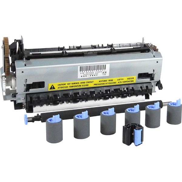 LJ 4000 4050 Refurbished Maintenance Kit (Includes Fuser Assembly Transfer Roller 6 Pickup/Separation Rollers MP Tray/Tray 1 Pickup Roller Gloves Instructions) (OEM# C4118-67909) (200000 Yield)