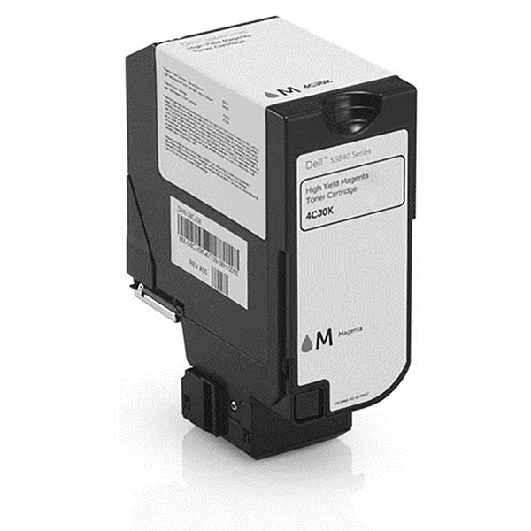 Dell S5840 High Yield Magenta Toner Cartridge (OEM# 593-BBYD) (12,000 Yield)