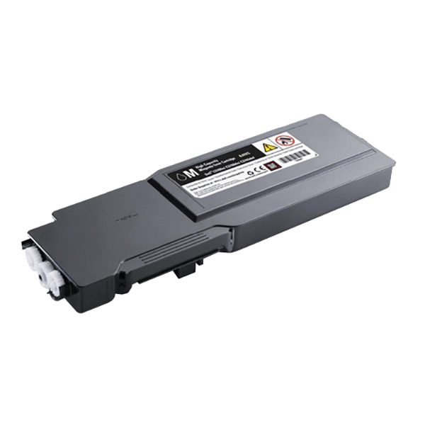 Dell C3760n, C3760dn, C3765dnf High Yield Magenta Toner Cartridge (OEM# 331-8427) (5,000 Yield)