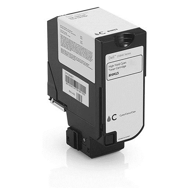Dell S5840 Use and Return High Yield Cyan Toner Cartridge (OEM# 593-BBXY) (12,000 Yield)