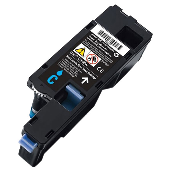 Dell C1660w Cyan Toner Cartridge (OEM# 332-0400) (1,000 Yield)