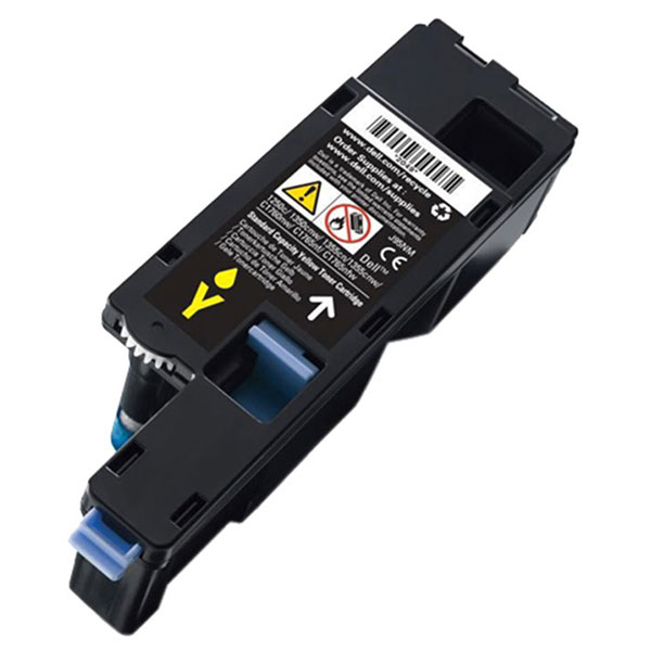 Dell 1250c, 1350cnw, 1355cn, 1355cnw, C1760nw, C1765nf, C1765nfw Yellow Toner Cartridge (OEM# 332-0406) (700 Yield)