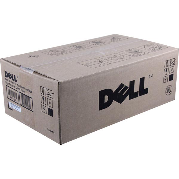 Dell 3110CN, 3115CN High Yield Cyan Toner Cartridge (OEM# 310-8094, 310-8397) (8,000 Yield)