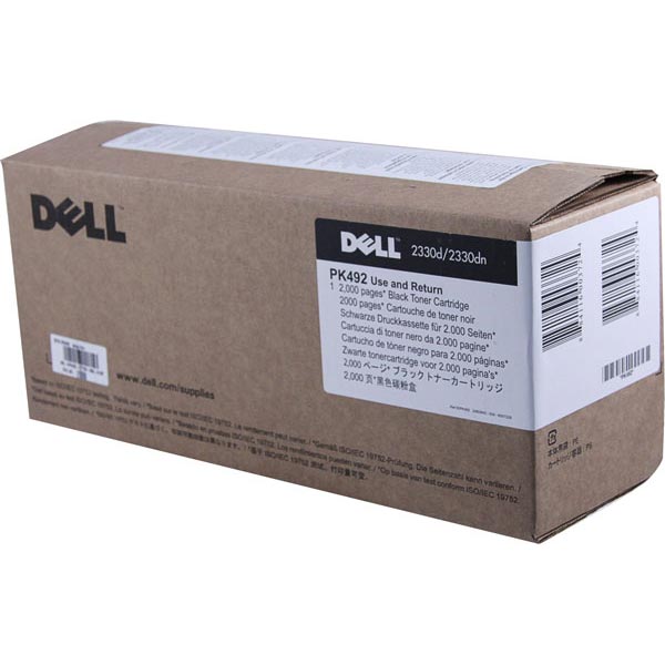 Dell 2330D, 2330DN, 2350D, 2350DN Use and Return Toner Cartridge (OEM# 330-2648, 330-2665) (2,000 Yield)