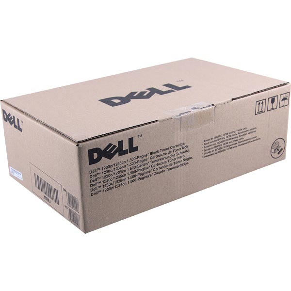 Dell 1230c, 1235cn Black Toner Cartridge (OEM# 330-3578, 330-3012) (1,500 Yield)